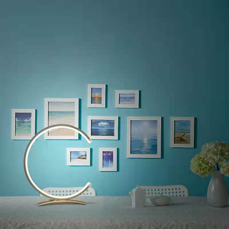 White Letter LED Table Lamp Eye Protection Three-tone Light Smart Table Lamp Night Light 0fc752eb-c4b8-450c-a372-313714d48363 Print Material