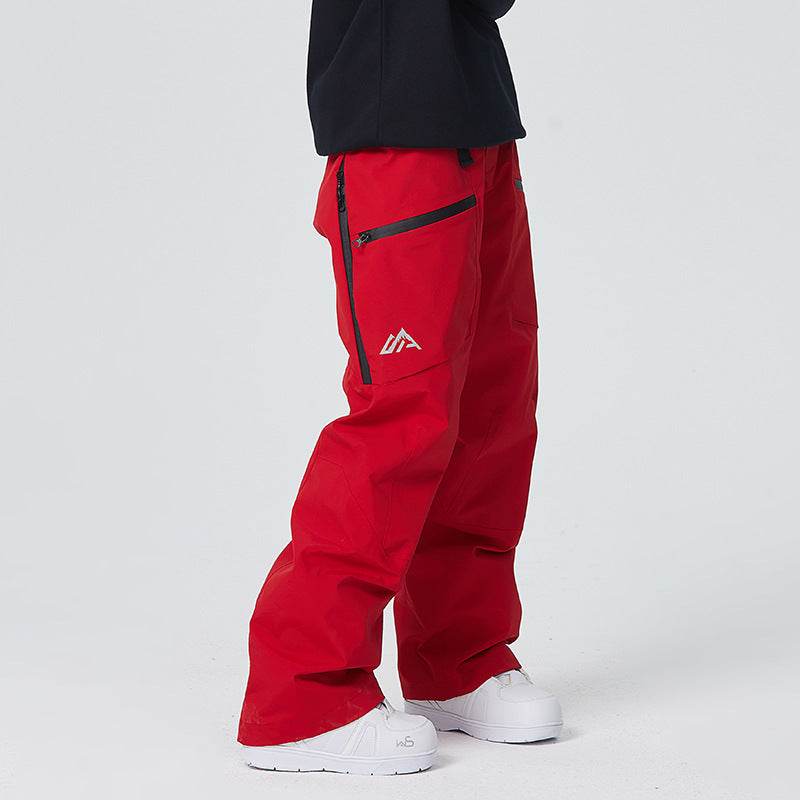 Positive Red Thermal And Windproof Waterproof Pants Loose Professional Outdoor Snow Winter 04cda2cc-7baa-4c7e-9878-99d382412903 Print Material