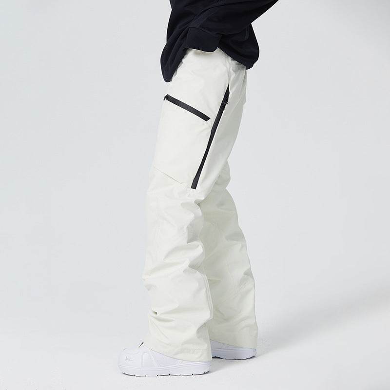 Cheese White Thermal And Windproof Waterproof Pants Loose Professional Outdoor Snow Winter 079fc8bf-ce67-4a96-8e07-05a1c328a1d3 Print Material