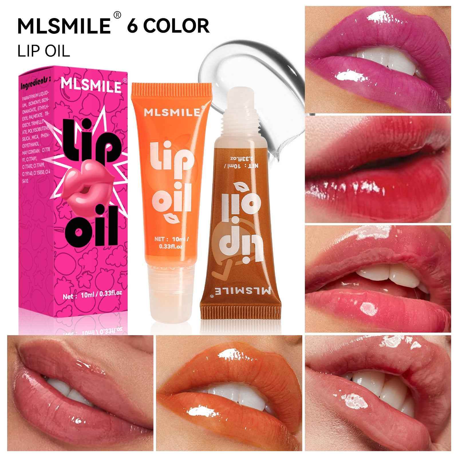 Moisturizing Water Light Mirror Lip Gloss Fruit Flavor Lip Gloss 0fe0acf6-ddc6-4390-a20a-83d257f58661 Print Material
