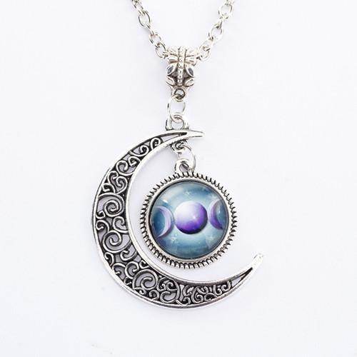 F TRIPLE MOON GODDESS PENDANT NECKLACE 1461837222624 Print Material