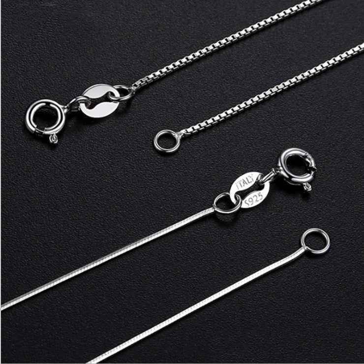 Elegant S925 Sterling Silver Necklace – Timeless &amp; Durable 1563017426141 Print Material