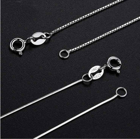 Elegant S925 Sterling Silver Necklace – Timeless &amp; Durable 1563017426141 Print Material