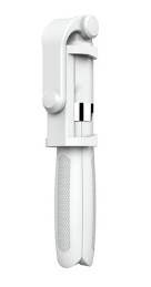 White L01 Compatible with Apple, Tripod Selfie Stick Mobile Universal Live Triangle Bracket One Bluetooth Selfie Artifact 161579893707 Print Material