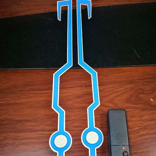 Blue Helmet Motorcycle Light Riding Signal Strip Flashing Durable Kit Bar Diy Helmet Led Strip Reflector Cold Light Film 1621223368480 Print Material