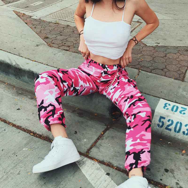 Stylish Camouflage Harem Pants 1621563645076 Print Material