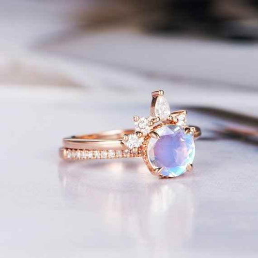Rose Gold Inlaid Opal Ladies Bracelet 1622511209178 Print Material