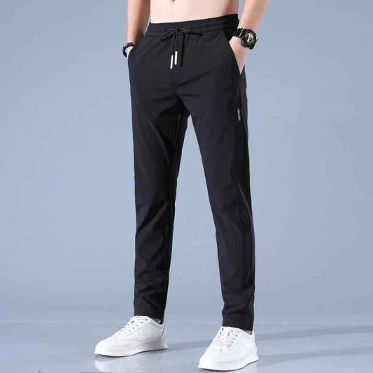 Lycra Men's Track Pants (Black & Grey) (Pack of 2) 1731571164462-1731146674366-24 Mens Track Pants