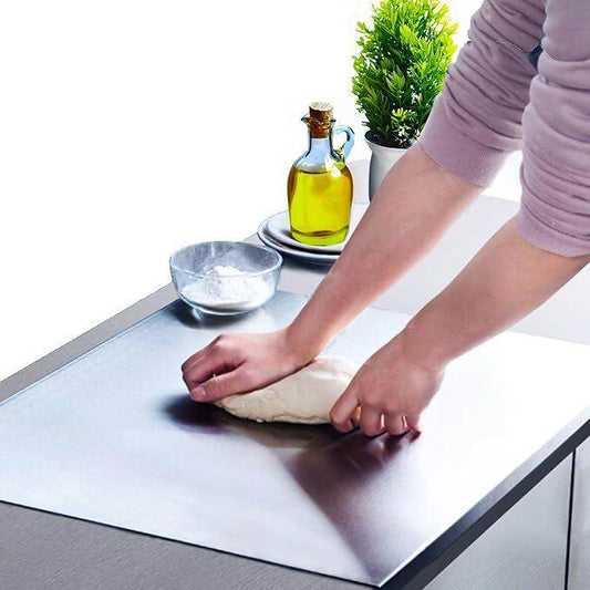 Stainless Steel Chopping Board (35x31cm) 1734604639742-10 Chopping Boards