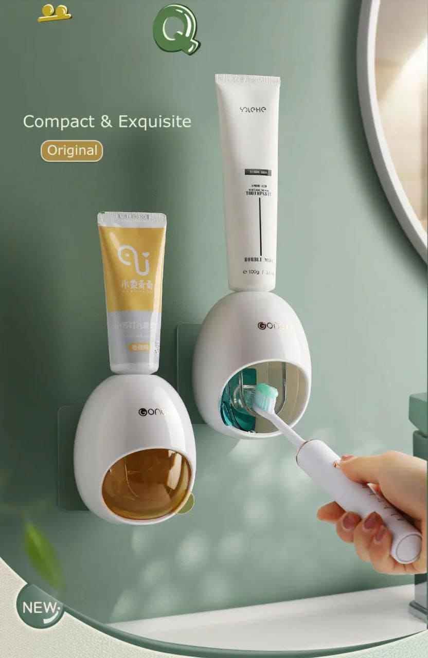 Automatic Toothpaste Dispenser, Suitable for Adults and Children, Wall Mounted Toothpaste Extruder, Easy to Clean and Install. (Pack of 1). 1735036121502-WhatsApp_20Image_202024-12-19_20at_2014.26.21 Soap Holders & Dispensers