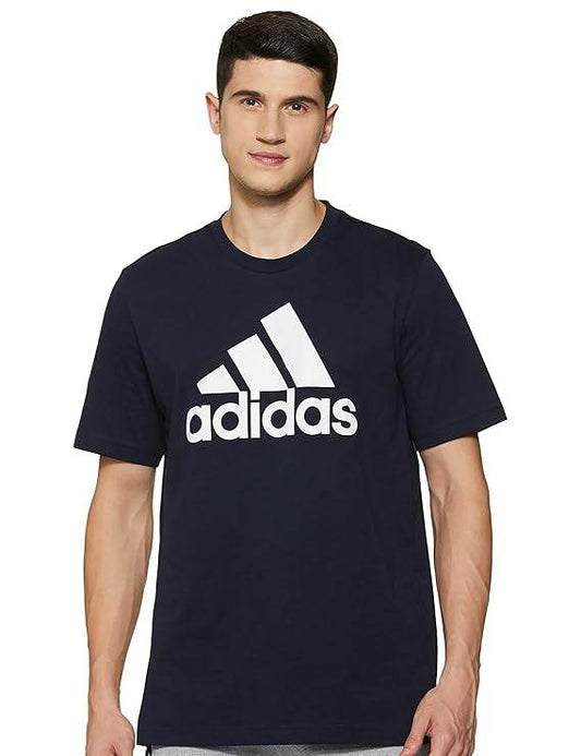 Adidas Printed Men's Regular Fit T-Shirt (Black) 1736253033038-8 Mens T-shirts