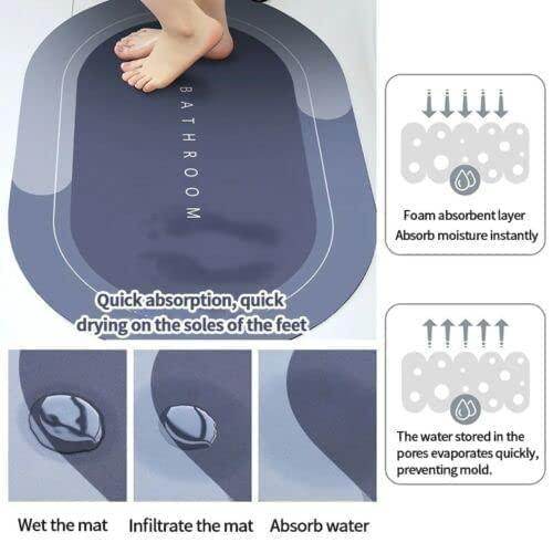 Super Absorbent Bath Floor Mat 1736513240845-2 Bath Mats