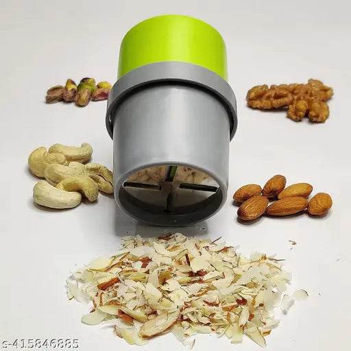Dry Fruit Cutter & Slicer, Dryfruit Choppers for Kitchen, Dry Fruit Slicer for Kitchen gadgets Almond Slicer Cutter Dryfruit Cutter (Dry Fruits Cutter) - Plastic, Multicolor 1738936965479-171 Kitchen Tool Sets