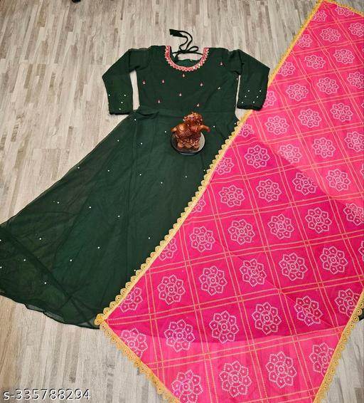 Majaisha Embroidery Work Gown 1739274856973-34 Womens Gown
