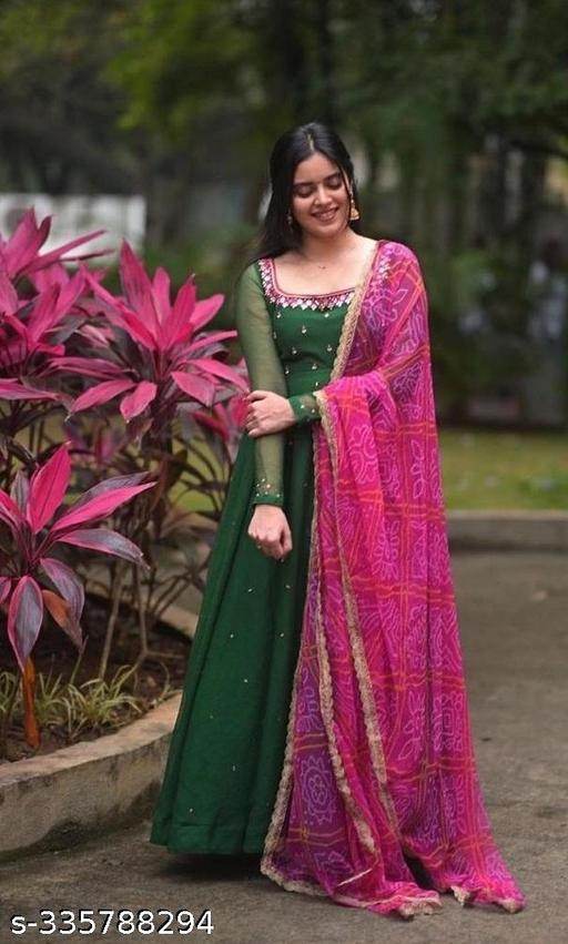 Majaisha Embroidery Work Gown 1739274857148-6 Womens Gown