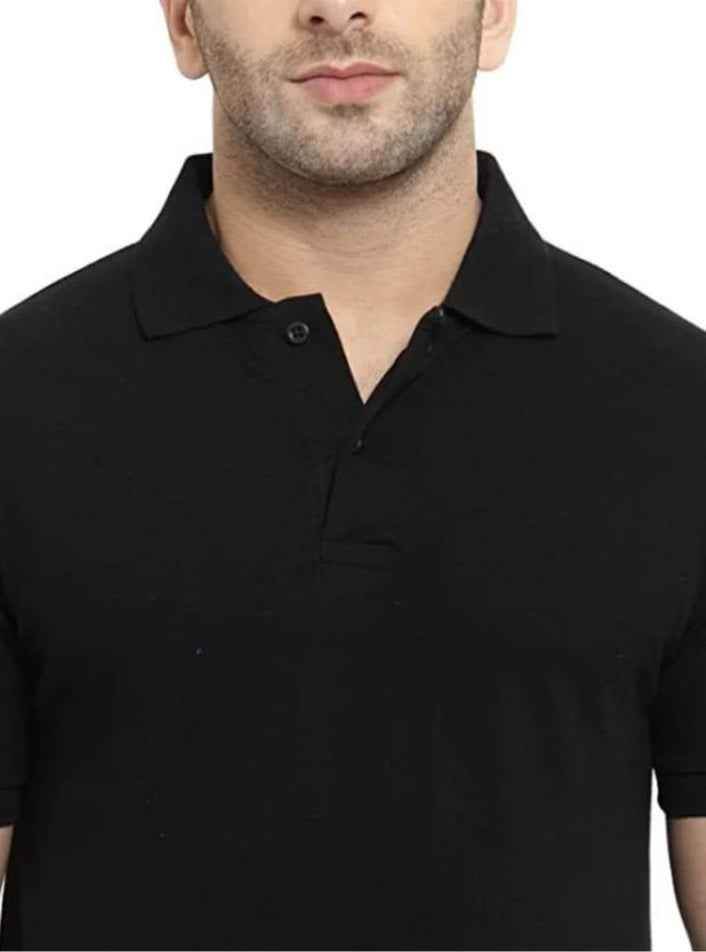Polo-neck Half Sleeve Designer T-Shirt For Men 1740642251386-46 Mens T-shirts