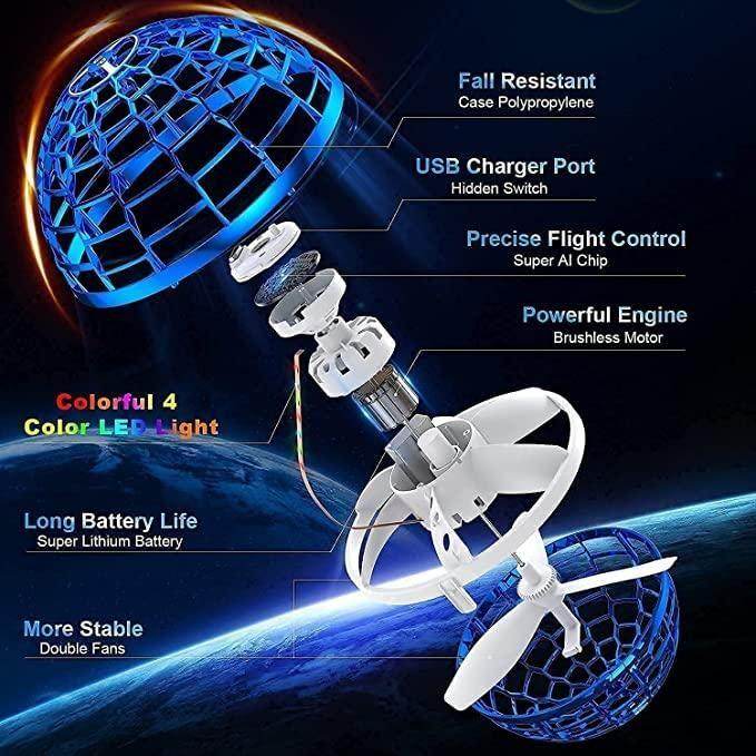 Flying Boomerang Mini Pro Spinner – The Ultimate Hand-Controlled Flying Toy! 1741704772503-104 Outdoor Sports & Play Sets