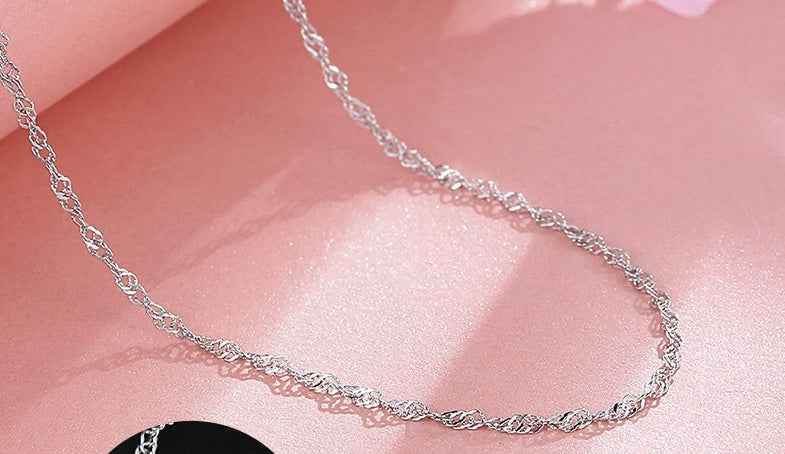 5style 45cm Elegant S925 Sterling Silver Necklace – Timeless &amp; Durable 1782010603981 Print Material