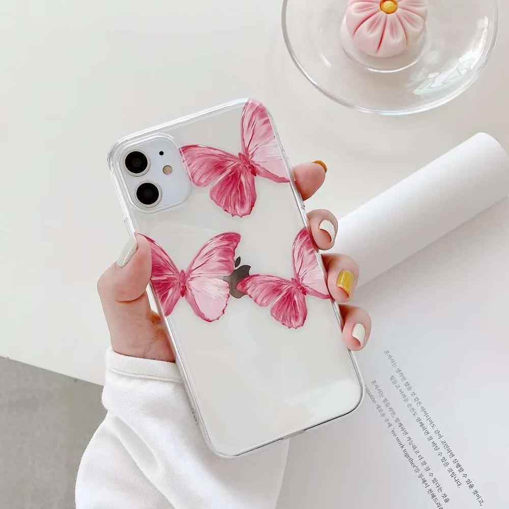 White1 Mobile phone case all inclusive butterfly 1790485722860 Print Material