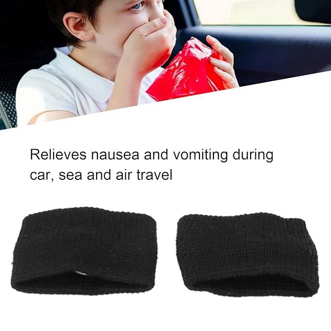 18052 Travel Sickness Bracelet for Men - Anti-Motion Relief 18052-travel-sickness-bracelet-reduce-nausea-mens-wristband Mens Wrist Bands