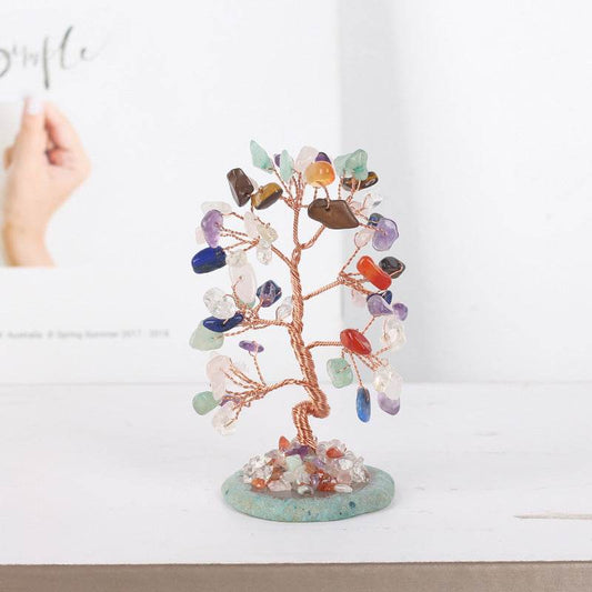 Colorful 🌿 Japanese Healing Crystal Tree – Citrine &amp; Red Agate Table Ornament 🌿 22576135-1735-4c19-8061-b74c7f2f2795 Print Material