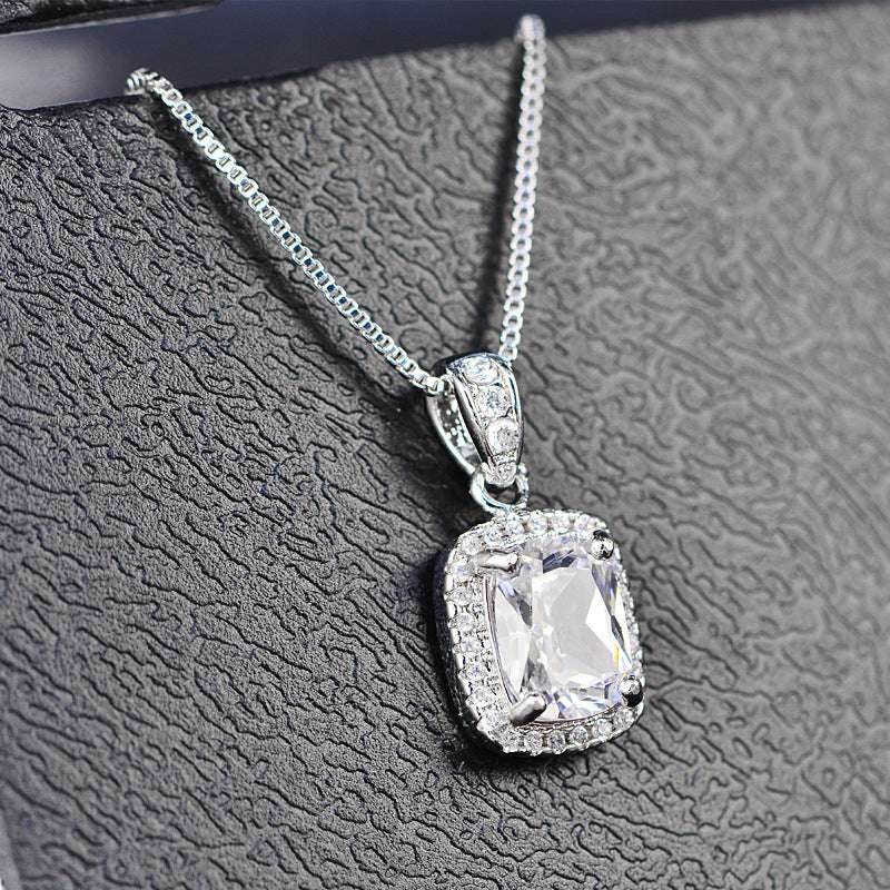 Transparent Square zircon pendant 2398376810761-_12 Print Material