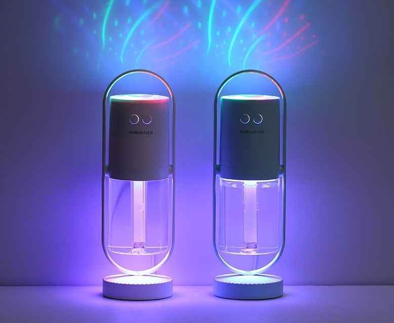 Magic Shadow USB Air Humidifier For Home With Projection Night Lights Ultrasonic Car Mist Maker Mini Office Air Purifier 2450035440029 Print Material