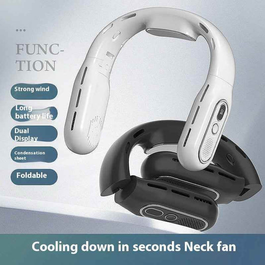 Portable Bladeless Hanging Neck Fan – Rechargeable, Lightweight & Ultra-Quiet Personal Cooling Fan 24d1490c-a0d7-4e44-91d9-494bdd93e5d6