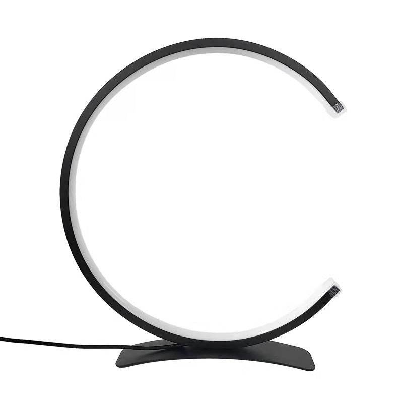 Black Letter LED Table Lamp Eye Protection Three-tone Light Smart Table Lamp Night Light 2650cf3d-f1cc-47e1-a683-175ef6230896 Print Material