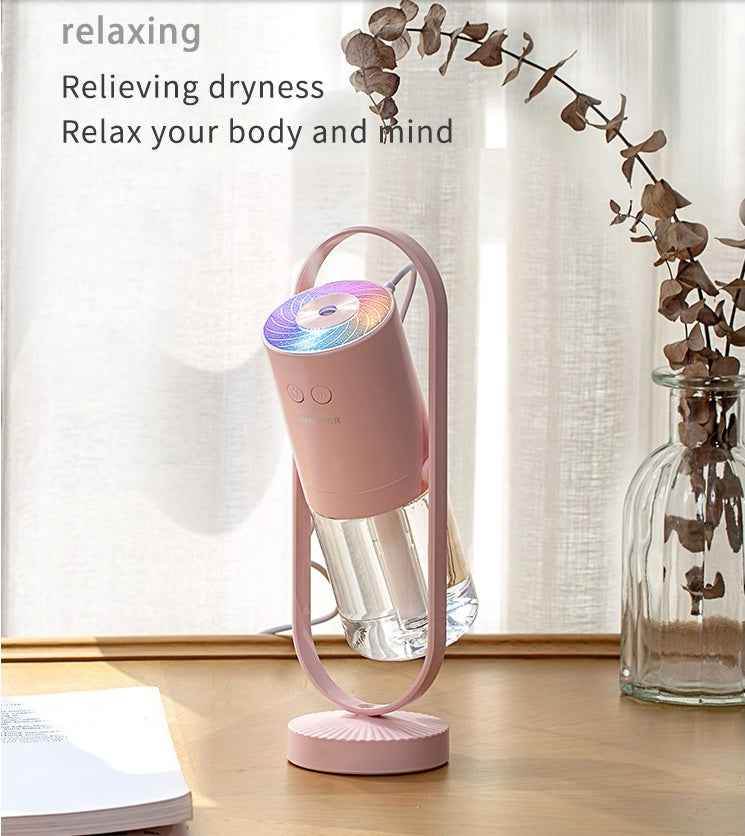 Magic Shadow USB Air Humidifier For Home With Projection Night Lights Ultrasonic Car Mist Maker Mini Office Air Purifier 2733115125666 Print Material