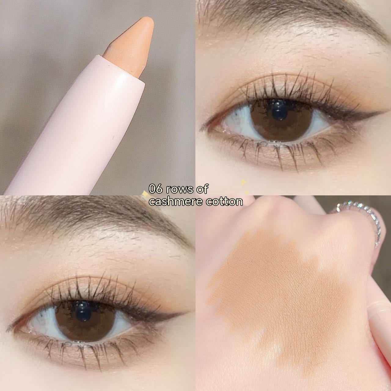 06 Color Cashmere Brown Crouching Silkworm Eyeliner Pen Makeup Brightening 31f30f29-0f0d-421f-b400-11e42b72ecec_trans Print Material