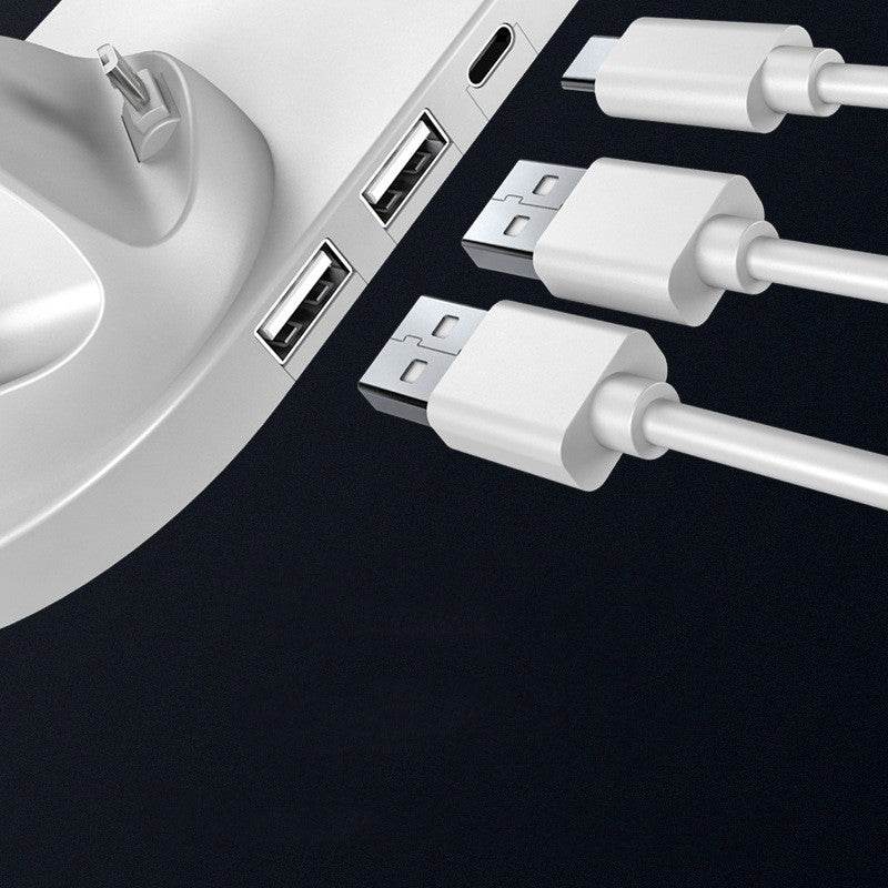 Six-in-one wireless charger for mobile phones 3544639426267 Print Material