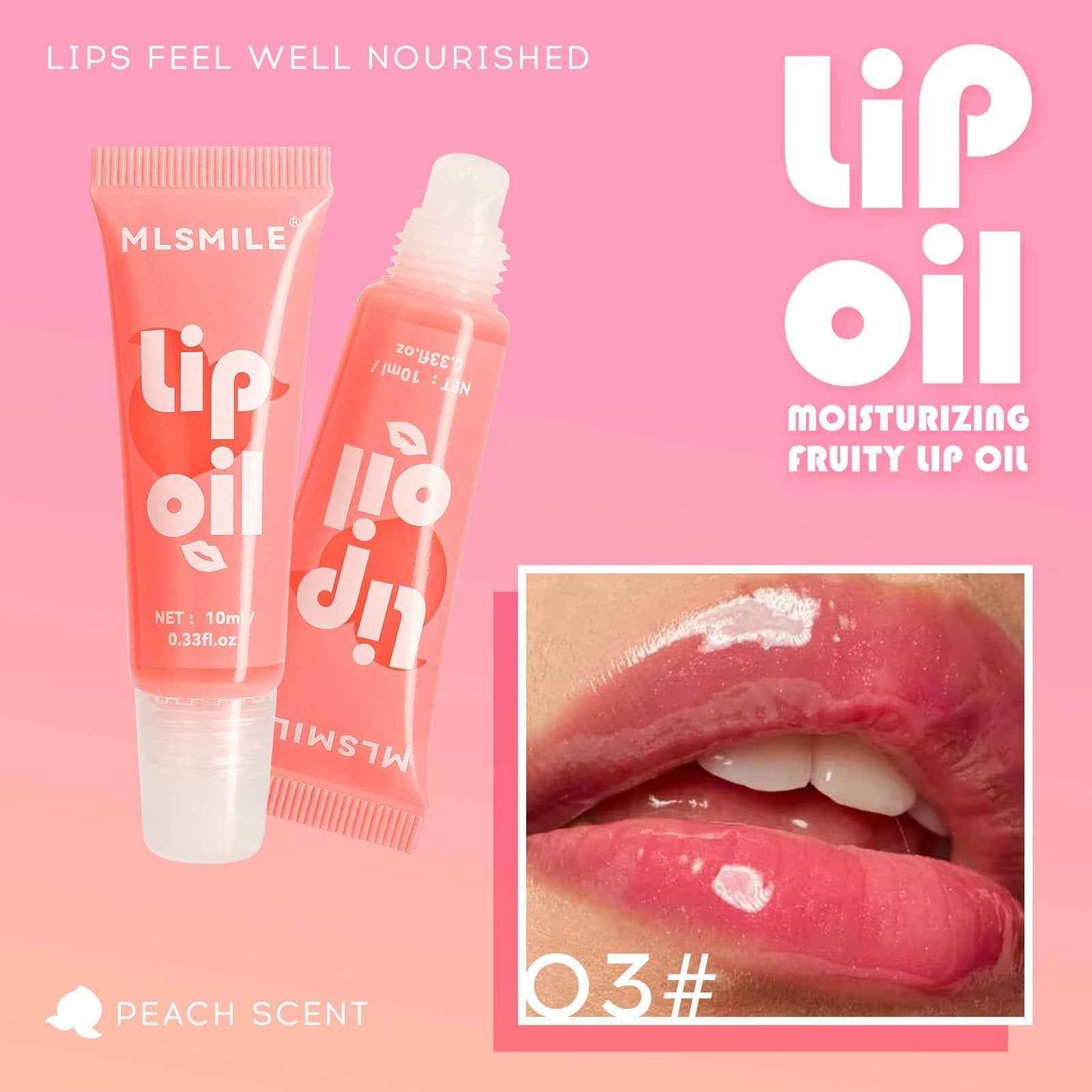 03color 10ml Moisturizing Water Light Mirror Lip Gloss Fruit Flavor Lip Gloss 3677c565-db33-4029-9873-b23afbb96275 Print Material