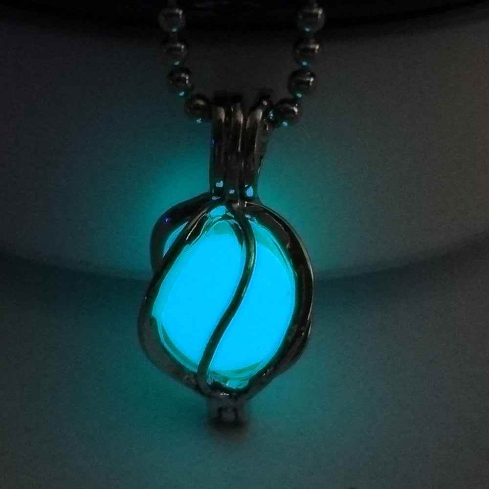Light Blue Glow-in-the-Dark Whirlwind Hollow Pendant Necklace – Trendy &amp; Unique 394e917e-1e11-4eac-9d30-cb975b8d5720 Print Material