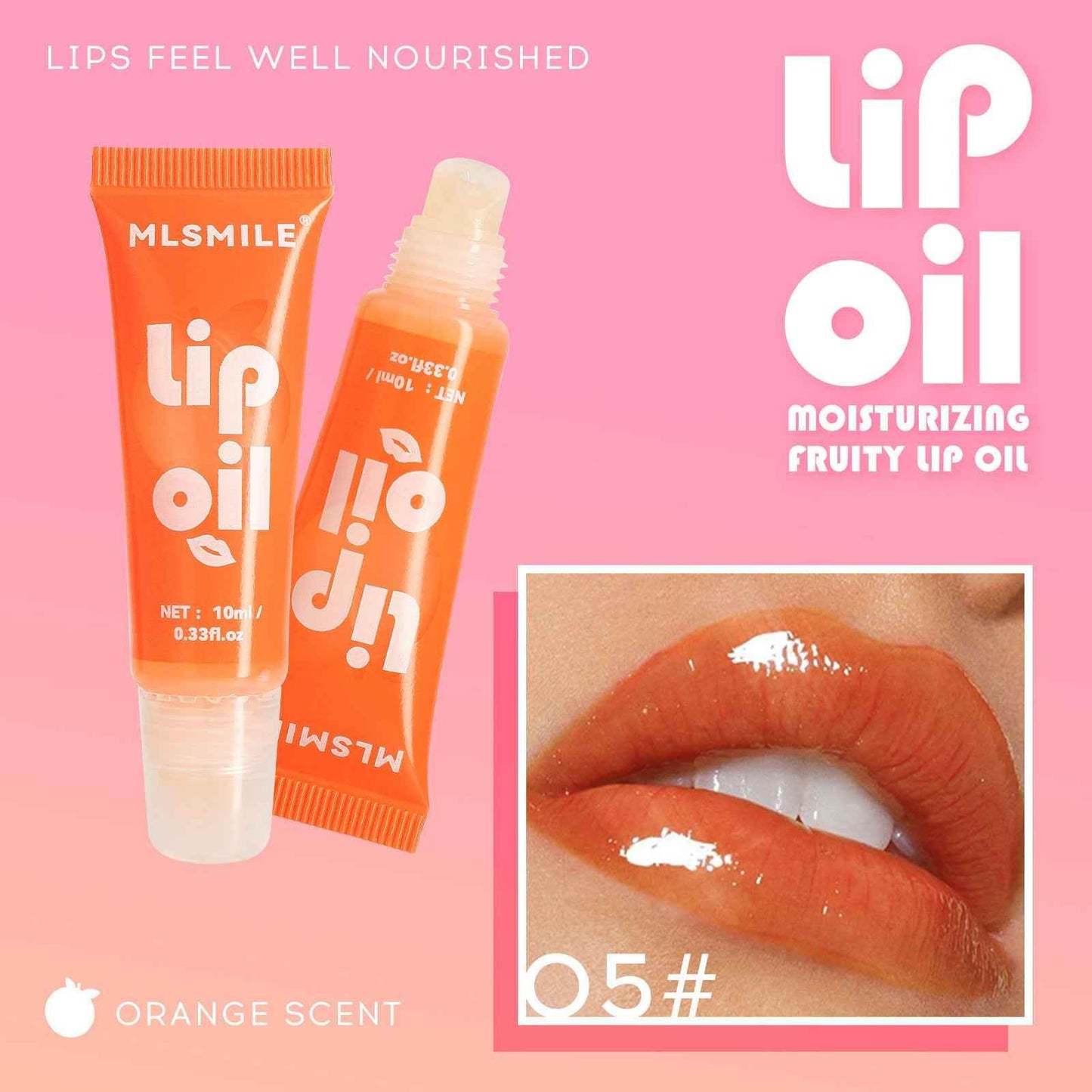 05color 10ml Moisturizing Water Light Mirror Lip Gloss Fruit Flavor Lip Gloss 3eccc8e0-3a2b-401e-ab8c-8e640e3821b1 Print Material