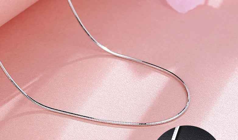 8style Elegant S925 Sterling Silver Necklace – Timeless &amp; Durable 4059440752416 Print Material