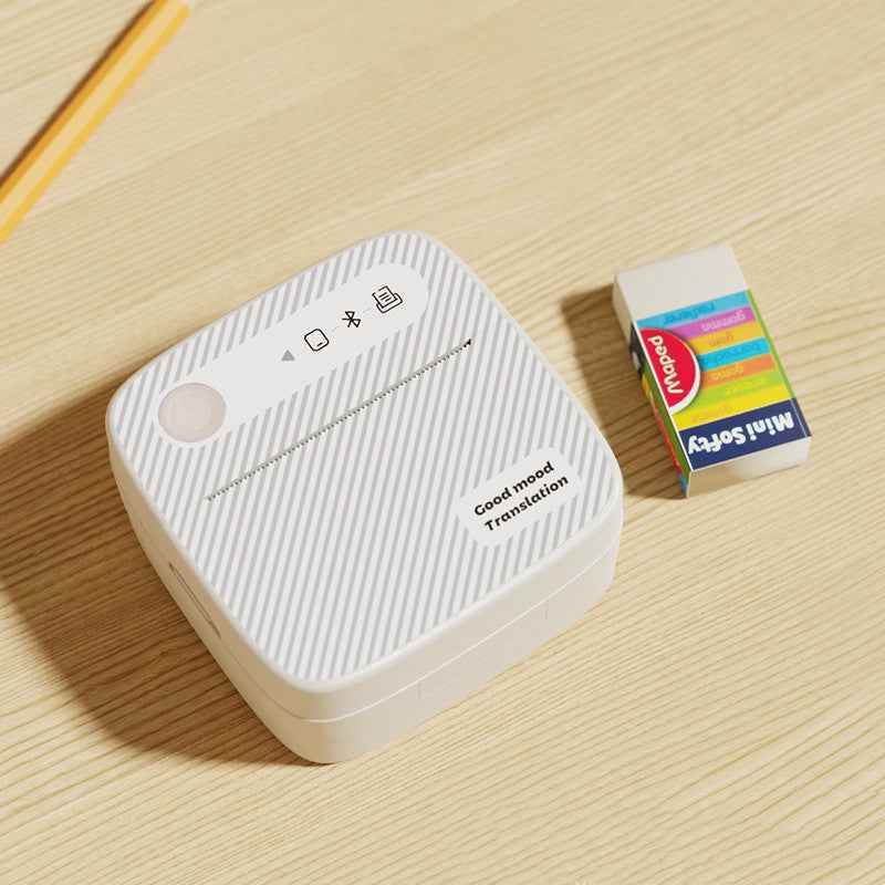 Portable Mini Label Printer Student 425da998-e8d1-407f-8aa4-1a6bd8d1eee7 Print Material