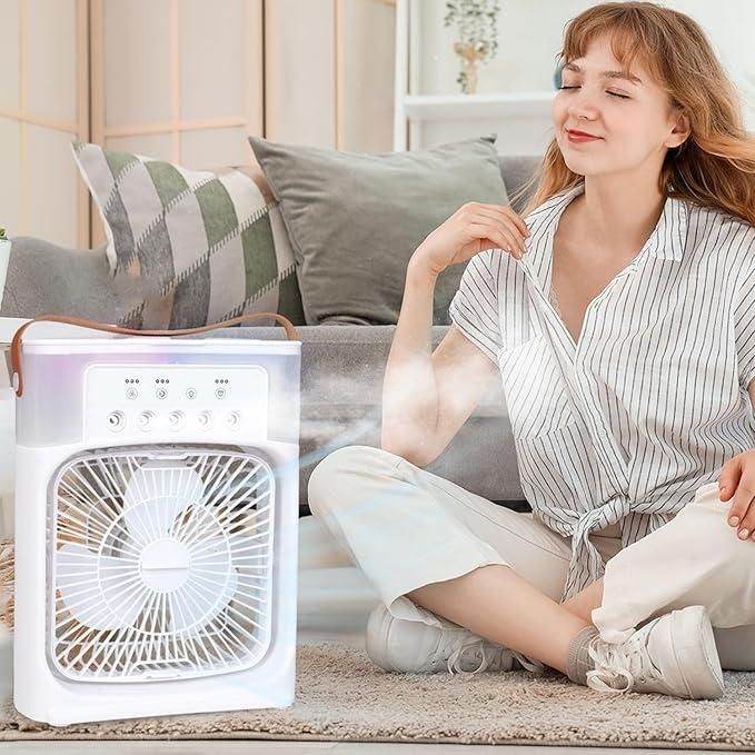 Multifunctional USB Water Spray Mist Fan & Portable Air Cooler - Ideal for Home, Office, and Travel 4337797603
