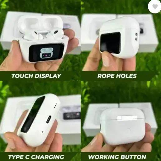 Smart Wireless Earbuds with LCD Touch Screen 4412194828