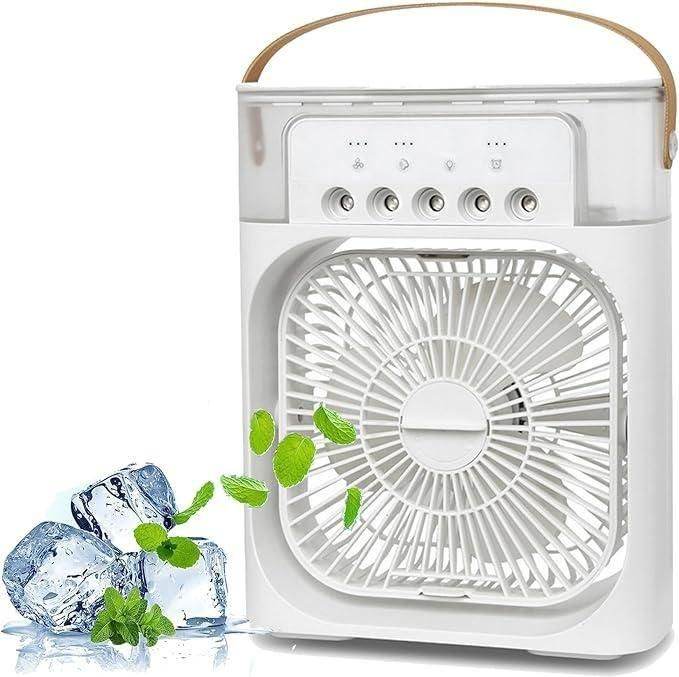 Multifunctional USB Water Spray Mist Fan & Portable Air Cooler - Ideal for Home, Office, and Travel 4492324150