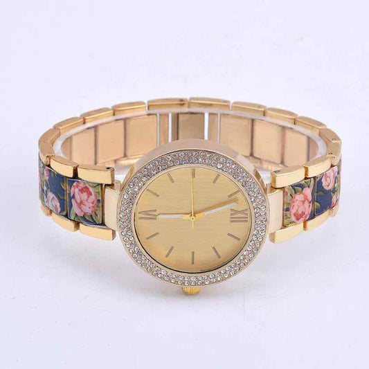 Fashion Printing Steel Watch Women 4525c013-3626-41e6-9a5d-b2a488cc1da1 Print Material