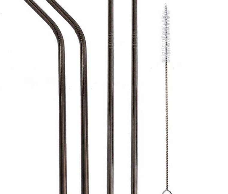 Colourful Reusable Stainless Steel Straws 458061489556 Print Material