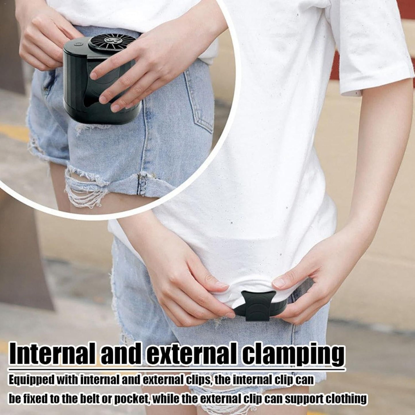 Multifunctional Under Shirt Clip Fan 4915834478