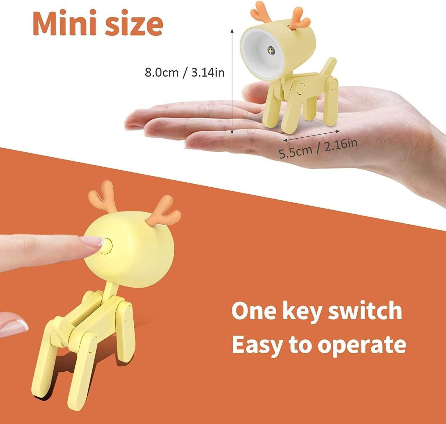 Cute Desk Lamp with Unique Design by BOSS MANGO 4956881662