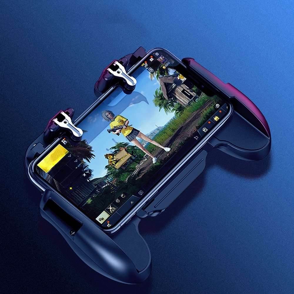 Handle normal version Wireless Gamepad Telescopic Controller Gaming Trigger with Fan 521096478183-_4 Print Material