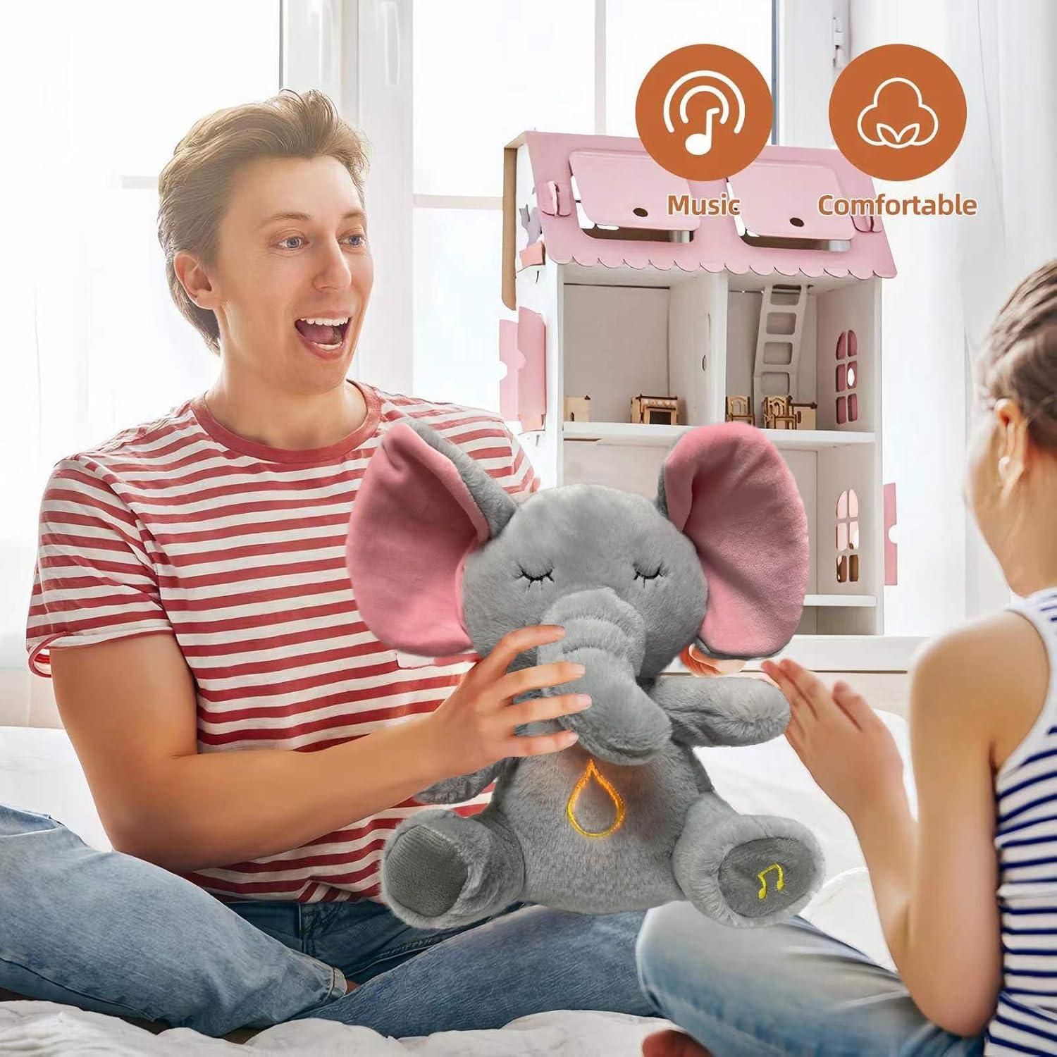 Elephant Realistic Breathing Motion Toy 5467484058