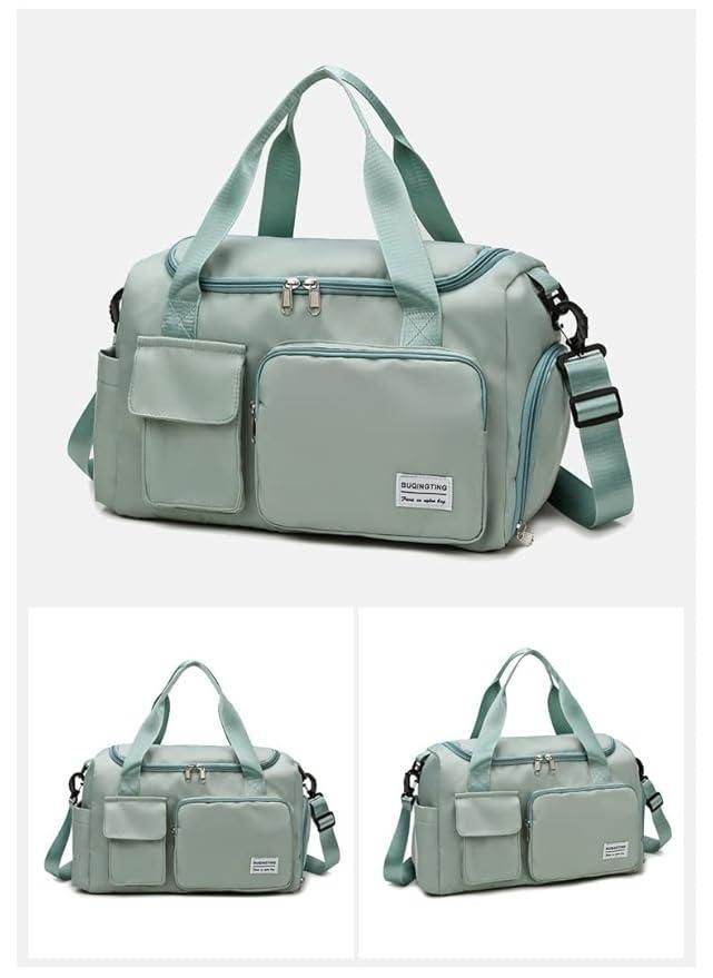 Duffle Bag with Shoe Compartment – Convenient and Versatile Travel &amp; Gym Bag 5493907662