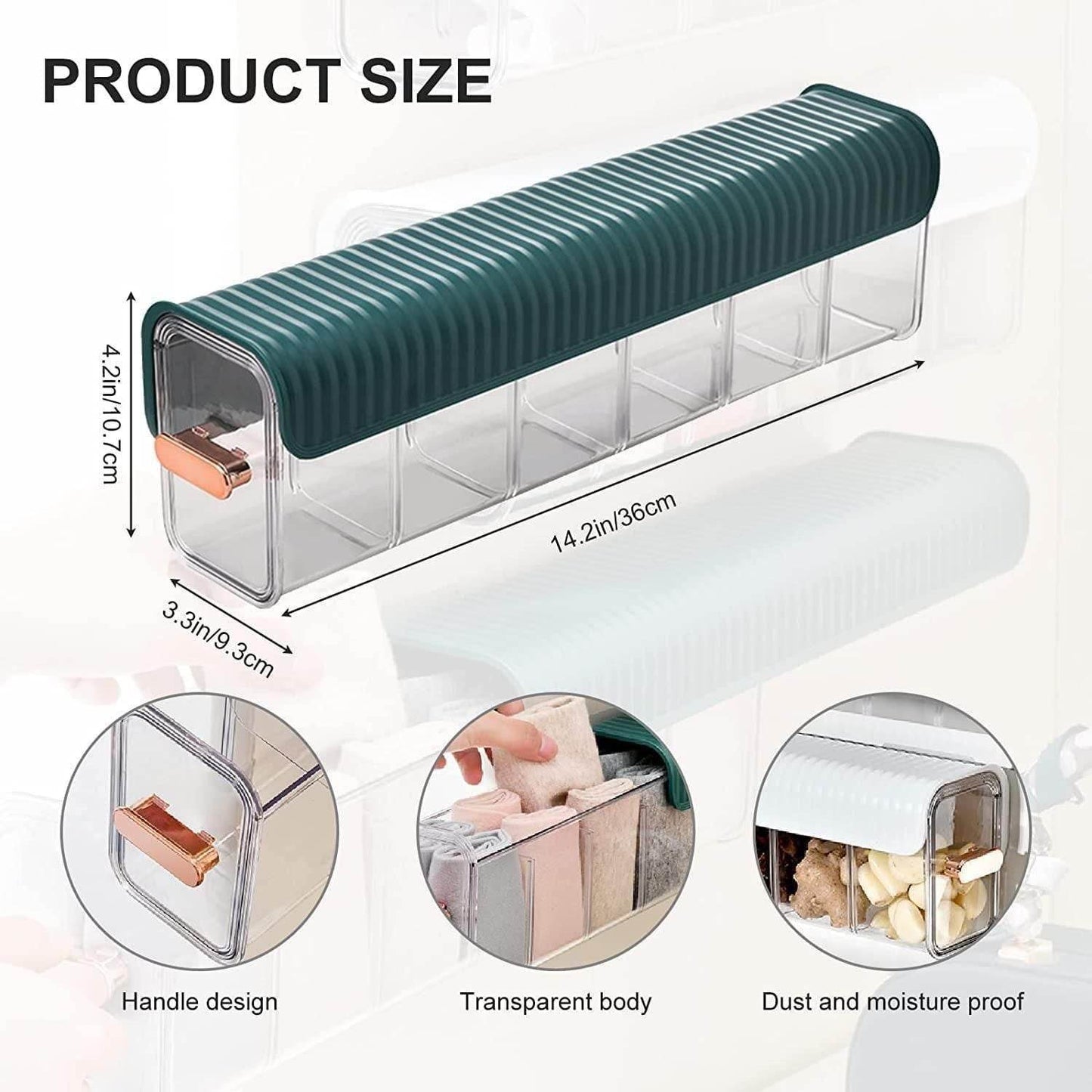 Space-Saving Wall Organizer for Home Essentials 5559975014