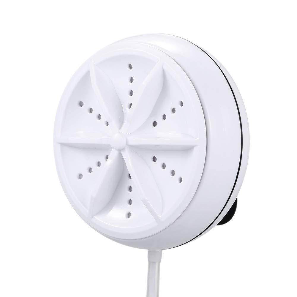 2In1 Mini Washing Machine Portable Rotating Ultrasonic Turbine Washer 5583013799