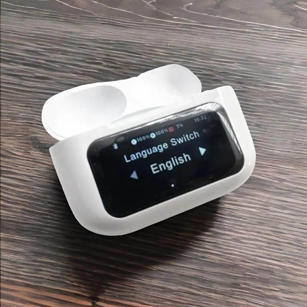 Smart Wireless Earbuds with LCD Touch Screen 5592322700